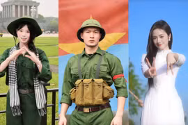 Điệu nhảy yêu nước trở thành trào lưu trên mạng xã hội dịp 30/4