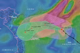 Bão Manyi vào Biển Đông, diễn biến khó lường 