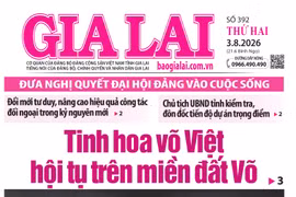 Báo Gia Lai số thứ hai ngày 3-8-2026