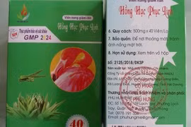 Phát hiện nhà thuốc bán viên giảm cân chứa chất cấm