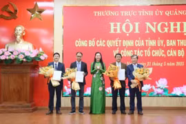 Công bố quyết định sáp nhập Đài Phát thanh và Truyền hình vào Báo Quảng Ngãi