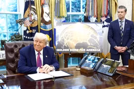 Tổng thống Mỹ chính thức lựa chọn cấu trúc cho hệ thống Vòm Vàng 