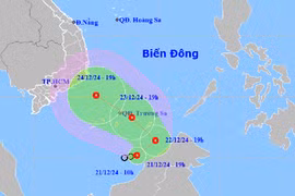 Áp thấp nhiệt đới mạnh cấp 7 sắp ảnh hưởng Tây nguyên, Nam bộ
