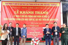 Xóa nhà tạm, 'xây' lòng dân: Hoàn thành bằng được 'mệnh lệnh