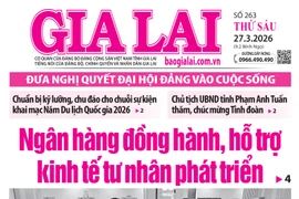 Báo Gia Lai số thứ sáu ngày 27-3-2026