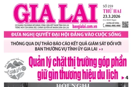 Báo Gia Lai số thứ hai ngày 23-3-2026