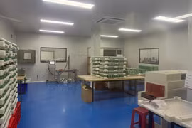 Kẹo Kera được sản xuất tại nhà máy.