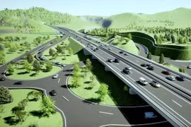 Phối cảnh dự án cao tốc Gia Nghĩa-Chơn Thành. Ảnh nguồn TTO