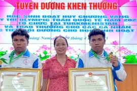 Hai chàng trai 'vàng' của người mẹ nghèo xứ Quảng