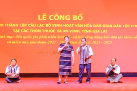 Người nối dài mạch văn hóa H’re giữa núi rừng An Vinh 