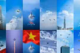 Bộ ảnh 'giữa trời vinh quang' lan tỏa tình yêu nước tới muôn triệu trái tim