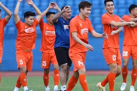 Tuyển Việt Nam hoàn thiện bộ khung