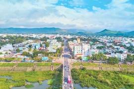 Thị xã An Khê ngày càng khang trang, hiện đại. Ảnh: Phongcasta