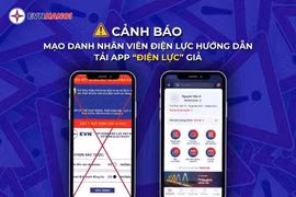Mất 595 triệu đồng do bị lừa cài app điện lực giả