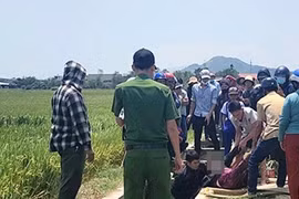 Bình Định: Phát hiện thi thể người phụ nữ dưới mương nước