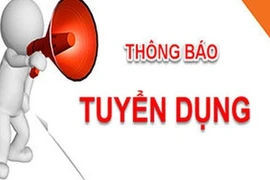 Thông báo tuyển dụng đợt 2 năm 2024