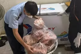 Đắk Lắk phát hiện gần 400kg thịt heo đông lạnh không rõ nguồn gốc, xuất xứ