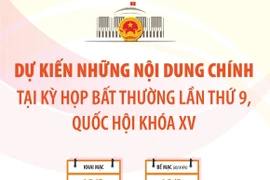 Dự kiến những nội dung chính tại Kỳ họp bất thường lần thứ 9, Quốc hội khóa XV