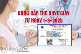Chính thức ngừng sử dụng thẻ bảo hiểm y tế giấy từ ngày 1-6-2025