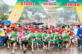 Hào hứng chinh phục giải “Kids Run Gia Lai”
