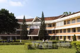 Một góc Trường Đại học Tây Nguyên. Ảnh tư liệu: Dương Giang/TTXVN