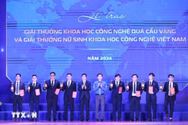10 nhà khoa học trẻ xuất sắc được nhận Giải thưởng Quả Cầu Vàng 2024