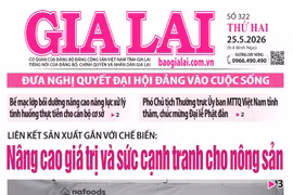 Báo Gia Lai số thứ hai ngày 25-5-2026