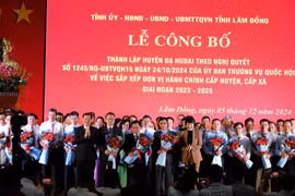 Sáp nhập 3 huyện, Lâm Đồng chính thức lập H.Đạ Huoai mới