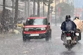 Nam bộ mưa trái mùa đến đầu tháng 4