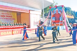 Hội thao Thể dục thể thao quốc phòng năm 2024.