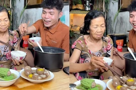 Làm thịt kho tàu, canh khổ qua từ... rau câu, chàng trai miền Tây nhận 'triệu view'