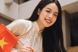 Dàn hoa hậu mặc áo dài hướng về đại lễ 30/4