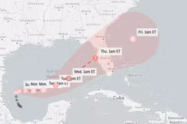 Sau bão Helene, Mỹ sắp hứng bão dữ trong 3 ngày nữa