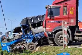 Quảng Nam: Tai nạn liên hoàn trên QL1, ùn tắc gần 2 km