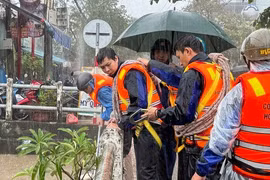 Clip: Rốn lũ Mẹ Suốt căng thẳng, Đà Nẵng cấp tập giúp dân di tản