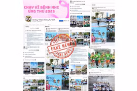 Cảnh báo giả mạo giải chạy “Vì bệnh nhi ung thư 2025” để trục lợi