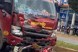Tai nạn giao thông nghiêm trọng tại Buôn Ma Thuột, hai vợ chồng tử vong