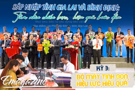 Kỳ 3: Bộ máy tinh gọn, hiệu lực, hiệu quả