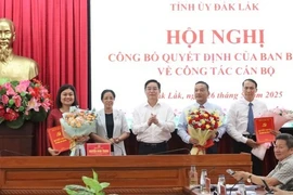 Ban Bí thư chuẩn y ba nhân sự tham gia Ban Thường vụ Tỉnh uỷ Đắk Lắk
