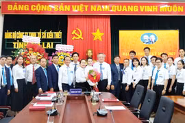 Đảng bộ Công ty TNHH Xổ số kiến thiết tỉnh Gia Lai hiện có 43 đảng viên (ảnh đơn vị cung cấp).