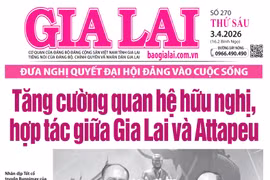 Báo Gia Lai số thứ sáu ngày 3-4-2026