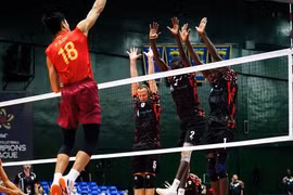 Tuyển bóng chuyền nam Việt Nam dừng bước Cúp châu Á