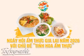 Ngày hội Ẩm thực Gia Lai năm 2026 với chủ đề “Tinh hoa Ẩm thực”