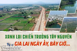 Các dự án triển khai dang dở, kéo dài (trong ảnh là đoạn đường cụt giữa TP. Gia Nghĩa do vướng mặt bằng) làm lãng phí nguồn lực đầu tư công