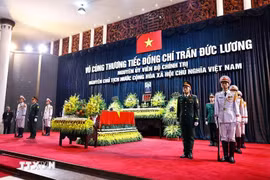 Cử hành trọng thể Lễ Quốc tang nguyên Chủ tịch nước Trần Đức Lương