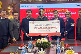 Người nhận thưởng vé số Vietlott 152 tỉ đồng đến từ TP HCM