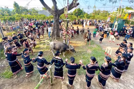 Làng Bẹk mở hội mừng chiến thắng 