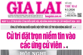 Báo Gia Lai số thứ hai ngày 9-3-2026