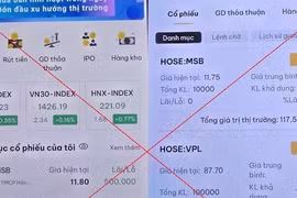 Người phụ nữ ở Hà Nội 'sập bẫy' lừa đầu tư cổ phiếu, mất trắng 4 tỷ đồng