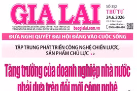 Báo Gia Lai số thứ tư ngày 24-6-2026